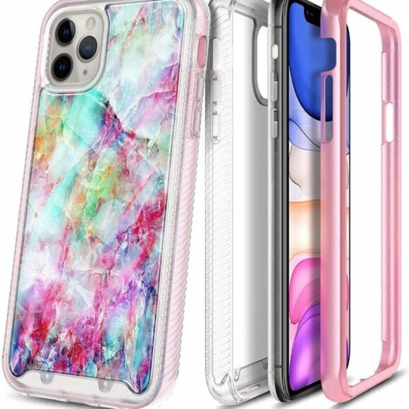 IPHONE 11 PRO MAX PHONE CASE MARBLE - Picture 1 of 5